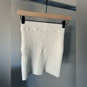 abercrombie & fitch sweater like mini skirt
